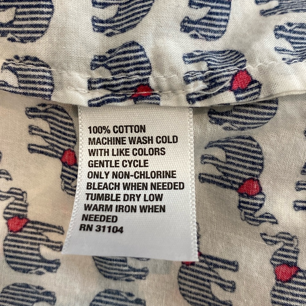 Crown & Ivy Elephant Button Down - image 3